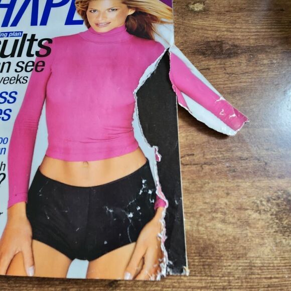 Vintage Shape Magazine February 2001 Basia ripped Cover Women's Fitness - Picture 2 of 6